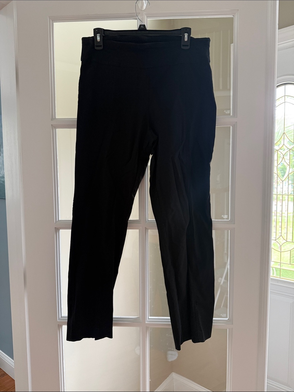 Black Women's Stretch Pull-On Pants